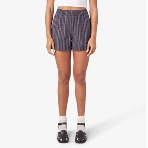 Dickies Surry Womens Plaid Short Size S